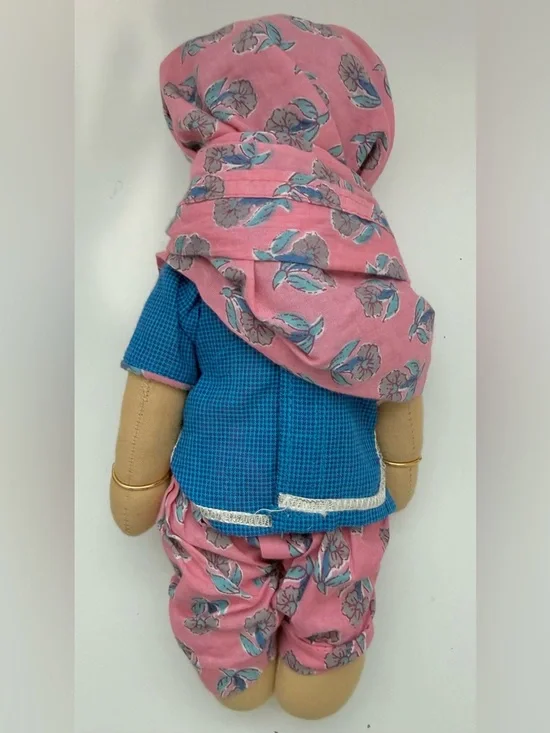 Handmade fabric dolls - Picture 3 of 16